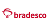 a logo with red text